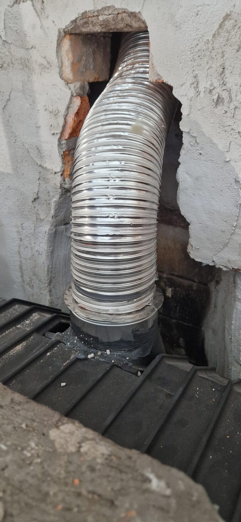 Detaljbild montering på Keddy insats