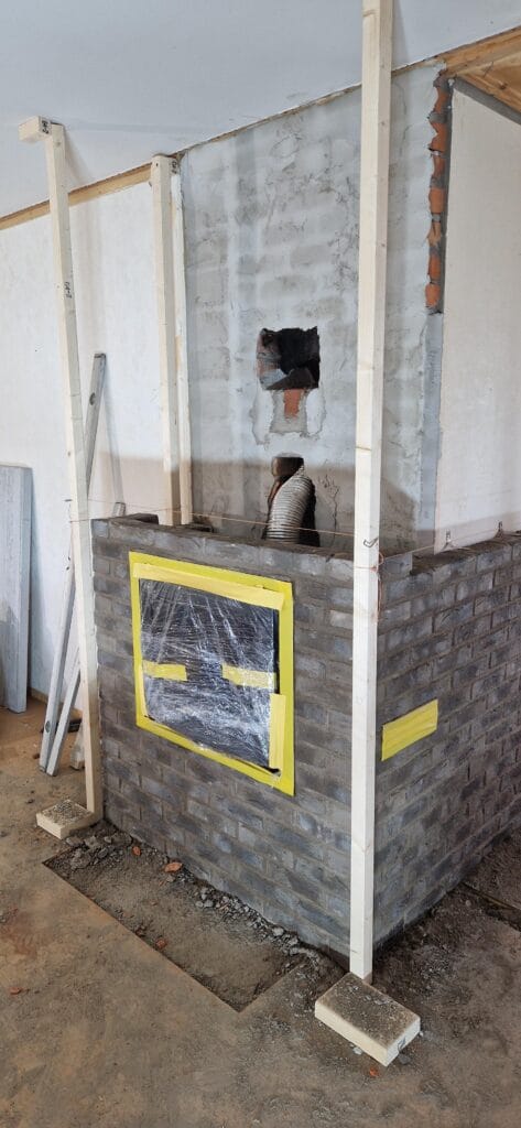 Inmurning av spiskassett